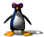 Tanzender Pinguin